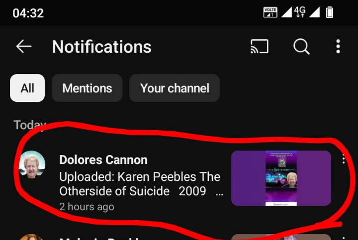 Youtube Notification beautify suicide